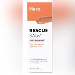 Hero rescue dark‎ spot retouch color correcting apricot cream expiration 5/25